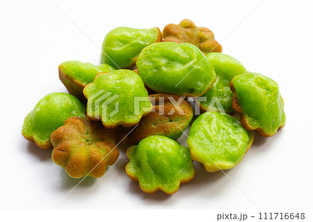 Kanom Krok Singapore, Pandans hot cake. Thai dessert 111716648