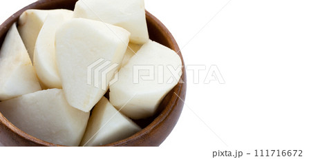 Mexican turnip or jicama or yam bean 111716672