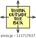 think outside the box - inspirational concept, business, education and personal development-outside-box-1 111717637