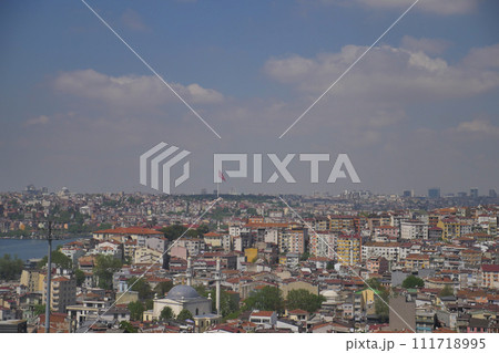 istanbul city view from above istanbul city view from above 111718995