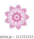 vector mandala for coloring book 111721312
