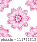 seamless pattern with mandala shape 111721313