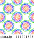 seamless floral pattern with daisy flowers 111721323