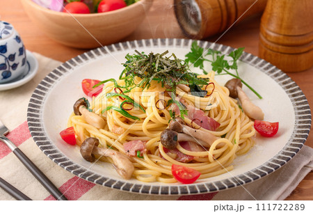 和風きのこパスタ 111722289