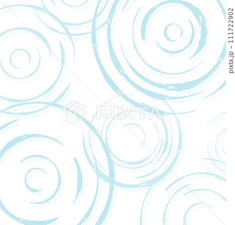 背景イラスト_波紋 111722902