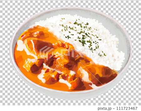 Butter chicken curry (with parsley) Butter chicken curry (with parsley) 111723467