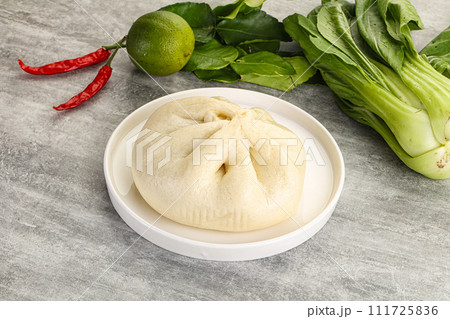 Chinese steamed bun Dim sum Chinese steamed bun Dim sum 111725836
