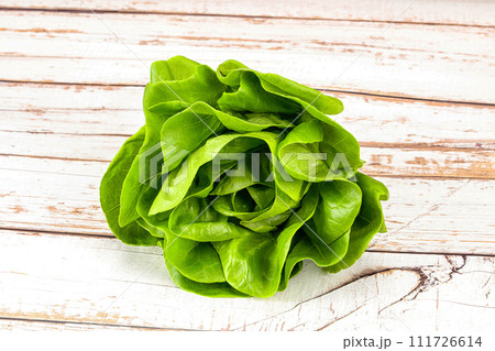 Butter lettuce salad green  leaves 111726614