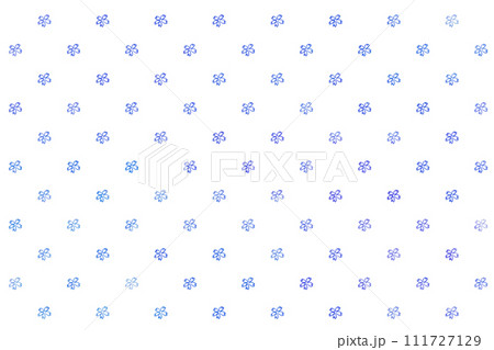 可愛い花柄の背景素材 111727129
