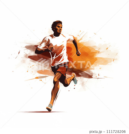 走る人 スポーツ ランニング 走る人 スポーツ ランニング 111728206