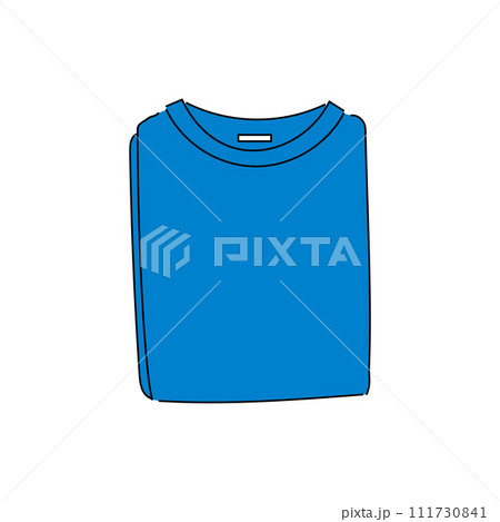 畳んだTシャツ 畳んだTシャツ 111730841