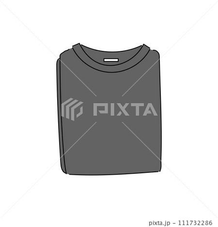 畳んだTシャツ 畳んだTシャツ 111732286