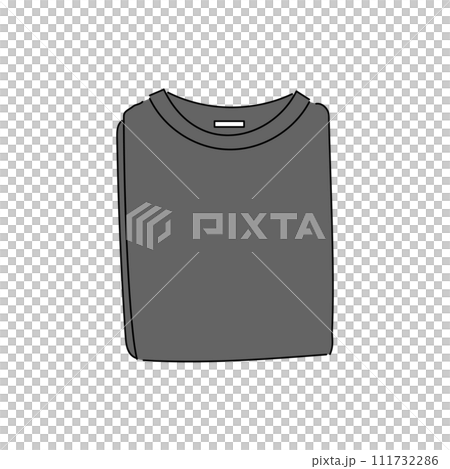 畳んだTシャツ 畳んだTシャツ 111732286