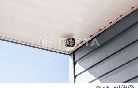 video camera for home security, camera installation 111732800