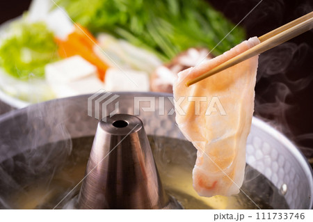 豚肉のシャブシャブ 111733746