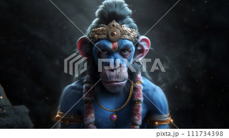 Hindu deity 111734398