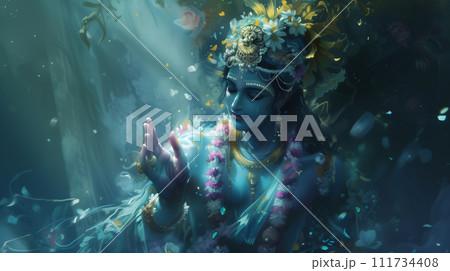 Hindu deity Hindu deity 111734408