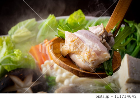 水炊き〜鶏鍋  111734645