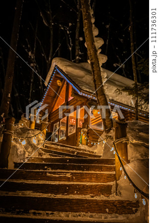 冬のニングルテラス 冬のニングルテラス 111736301