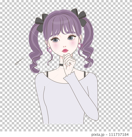 困る女の子 困る女の子 111737184