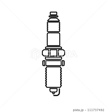 spark plug icon 111737492