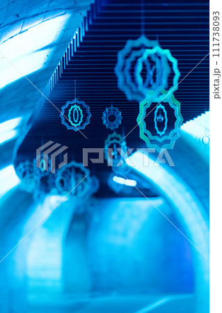 茨城県大子町　袋田の滝　大子来人 111738093