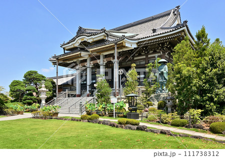 蕨宿散歩 中仙道蕨宿・三学院 真言宗智山派 本堂 蕨宿散歩 中仙道蕨宿・三学院 真言宗智山派 本堂 111738312
