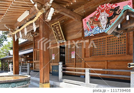 蕨宿散歩　中仙道蕨宿・和樂備神社　社殿 111739408