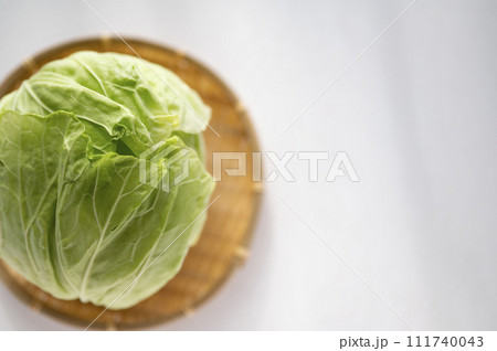 規格外野菜、出荷出来ないキャベツ 111740043