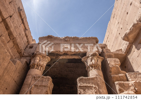 Majestic Ancient Egyptian Temple. Summer Travel Egypt 111742854