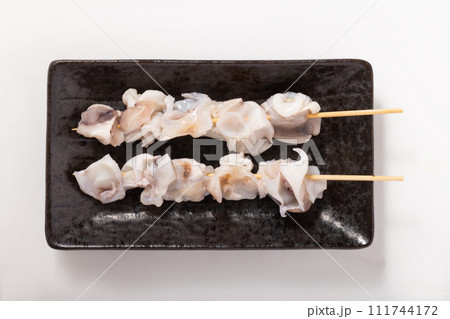 イカの軟骨串焼き(調理前) イカの軟骨串焼き(調理前) 111744172
