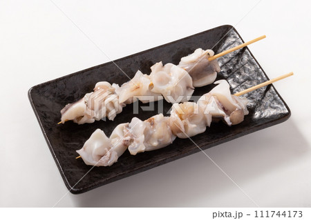 イカの軟骨串焼き(調理前) イカの軟骨串焼き(調理前) 111744173