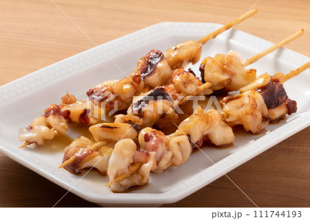 イカ軟骨の串焼き（たれ） 111744193