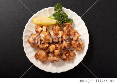イカ軟骨のから揚げ イカ軟骨のから揚げ 111744197