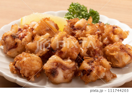 イカ軟骨のから揚げ イカ軟骨のから揚げ 111744203
