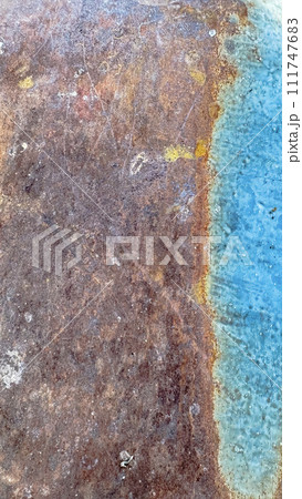 Close up view of rusty metal texture background 111747683