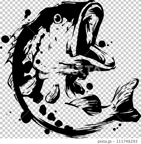 Fish (black bass) 111748293