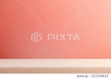 Empty podium in pastel colors, advertising, promotion and display of goods. Empty podium in pastel colors, advertising, promotion and display of goods. 111750614