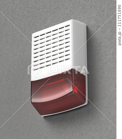 Alarm siren with flash light Alarm siren with flash light 111751890