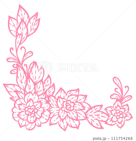 Lace background with flowers. Embroidery handmade decoration. Lace background with flowers. Embroidery handmade decoration. 111754268