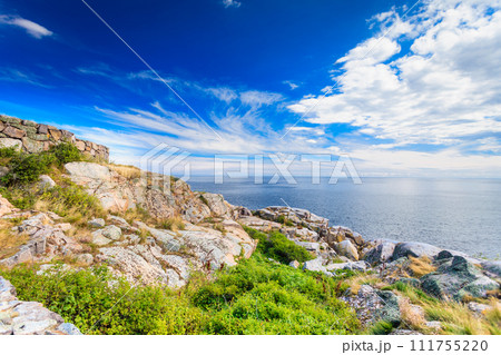 stony coast at christianso near bornholm 111755220