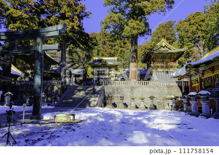 冬の日光東照宮 111758154