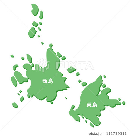 竹島の形 111759311
