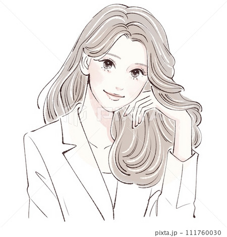 女性・女の子のイラスト素材 111760030