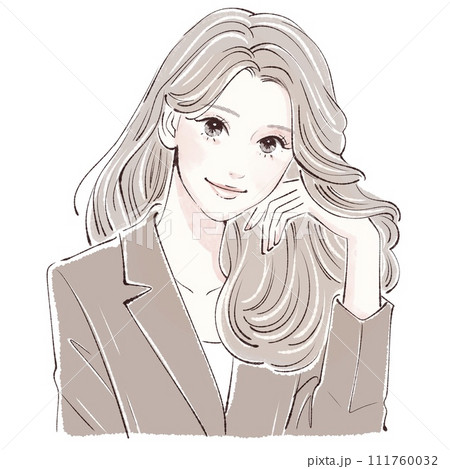 女性・女の子のイラスト素材 111760032