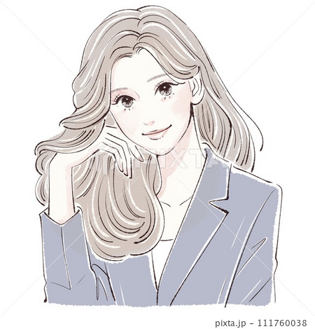 女性・女の子のイラスト素材 111760038