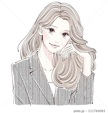 女性・女の子のイラスト素材 111760065