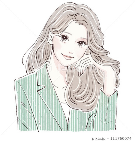 女性・女の子のイラスト素材 111760074