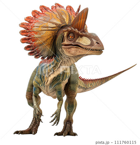 ディロフォサウルスのイメージ image of Dilophosaurus No3-3 111760115