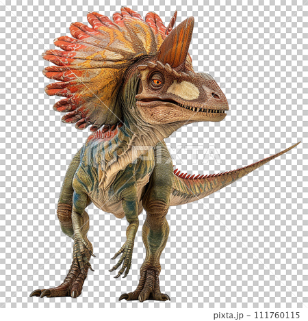 ディロフォサウルスのイメージ image of Dilophosaurus No3-3 111760115